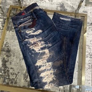 Vintage Distressed Men’s Cult of Individuality jeans